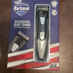 Barbasol Rechargeable Beard Trimmer 