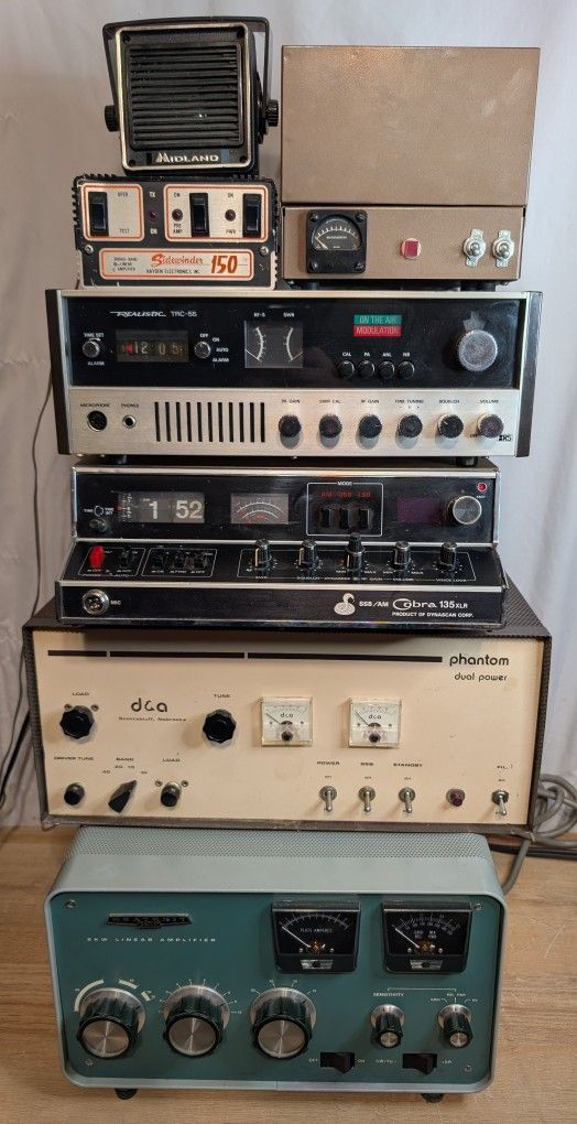 CB Ham Radio Collection For Sale