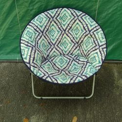 Portable Folding Bowl 💺 Chair.