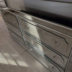 Mirror Dresser Set