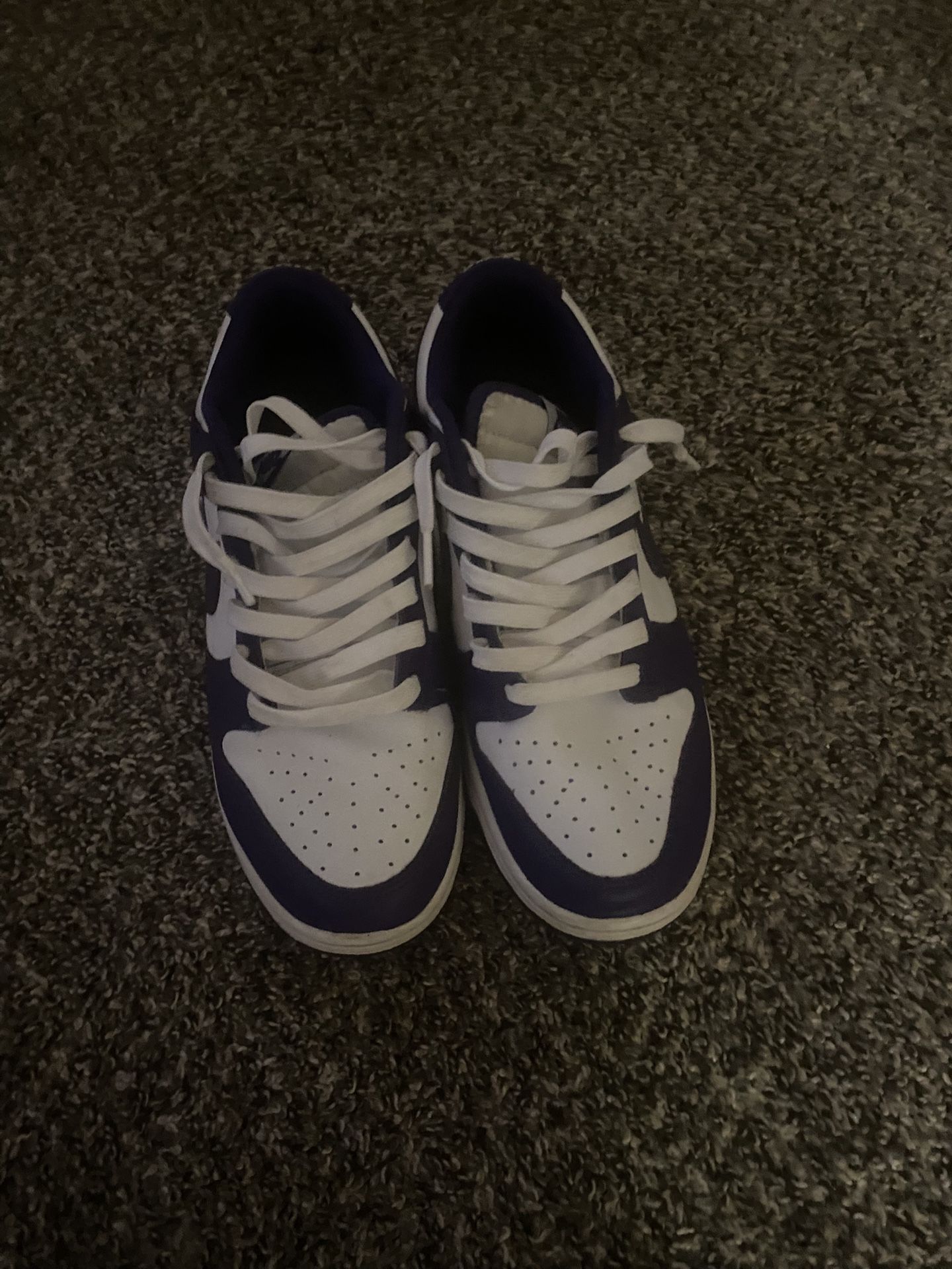 Purple Nike Dunks Low Size 9 Mens