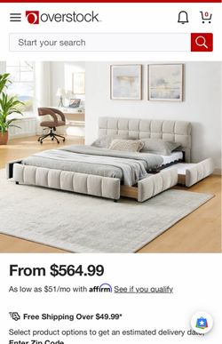 King size frame