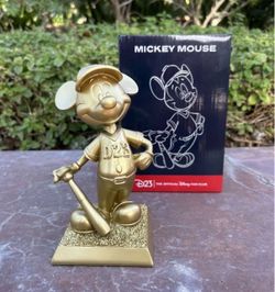 Gold Mickey Mouse Bobblehead - D23