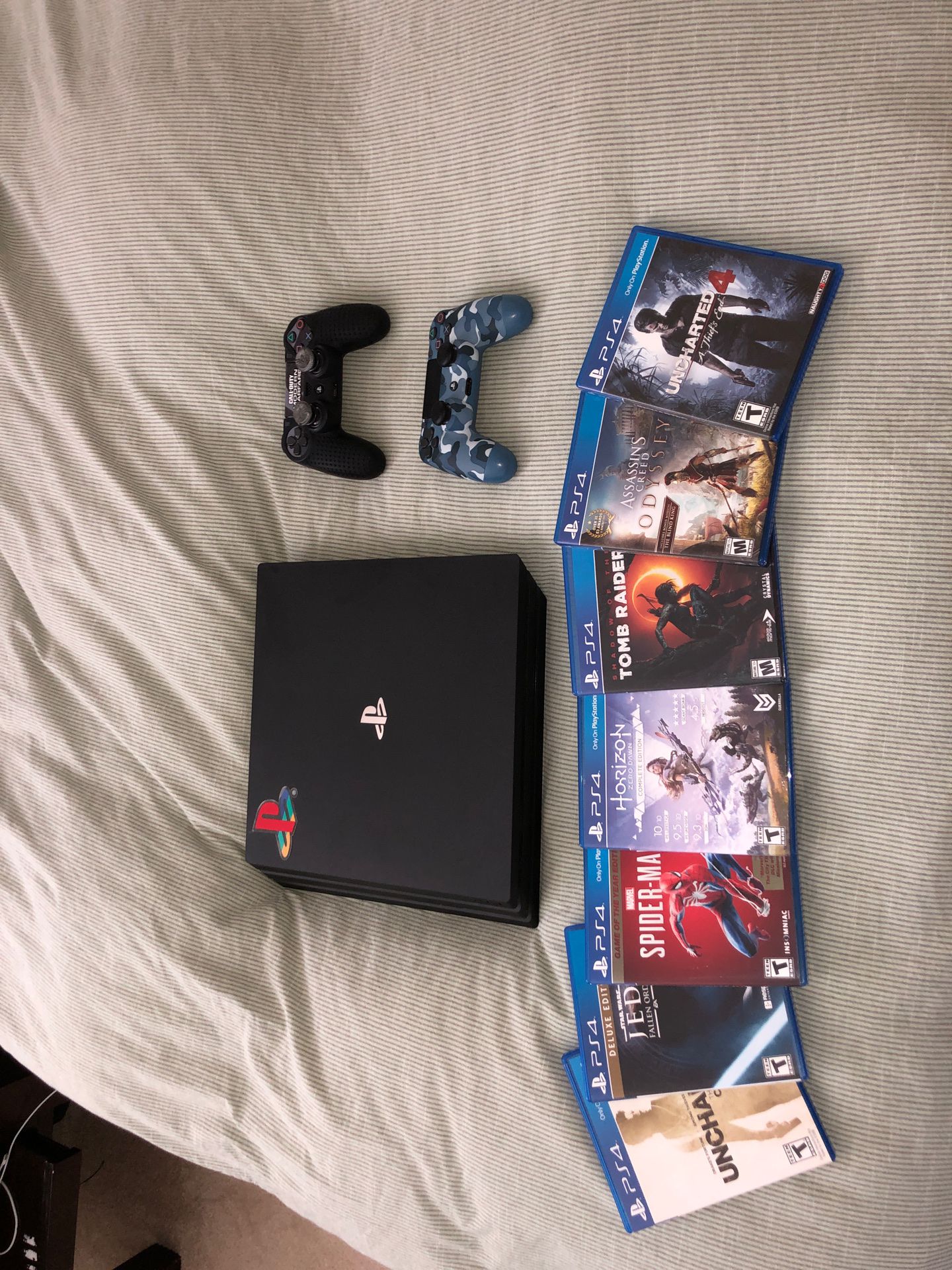 PS4 4k Pro 1TB (perfect condition)