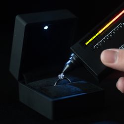 VVS1 Engagement Ring Moissanite