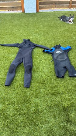 Kids Wetsuits Matuse 4/3 10y  Fullsuit and Hyperflex 2/2  Springsuit 10y