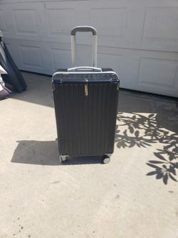 Suitcase - Hardcase With Lock And On 4 Wheels