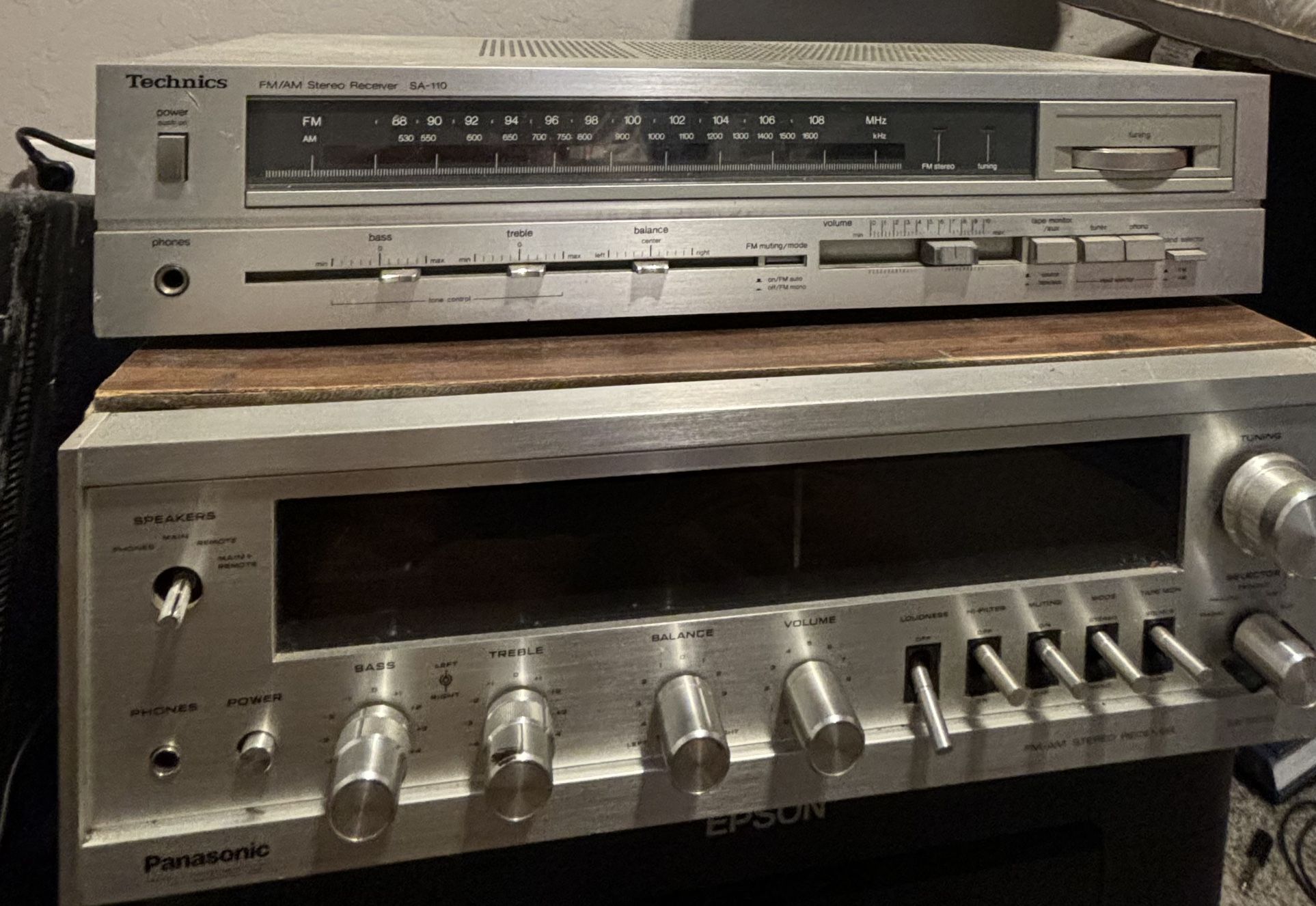 Technics SA-110 Stereo Receiver
