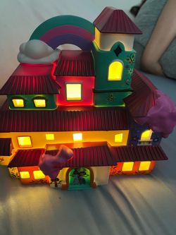 Casita con luces