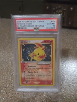 Psa 10 pokemon torchic PROXY