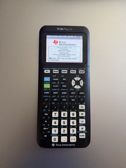 Ti 84 plus CE graphics calculator