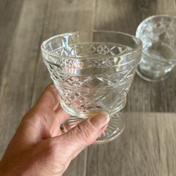 2 Nucut Wine Glasses Gorgeous