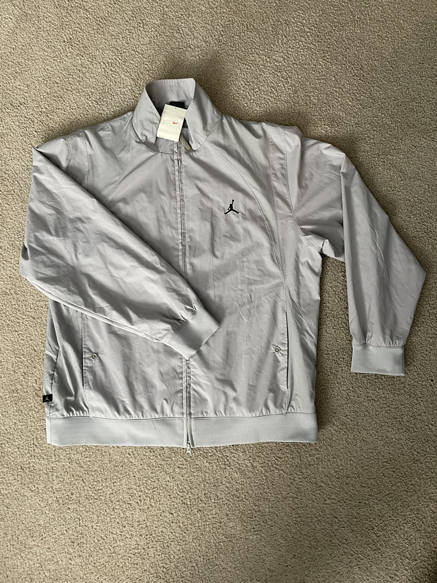 Gray XL Jordan Draft Pick Jacket