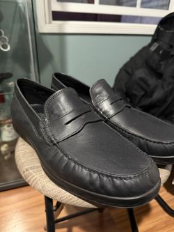 Genuine Leather Business Casual Loafers 