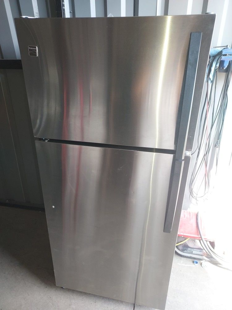 Kenmore Stainless Steel Refrigerator