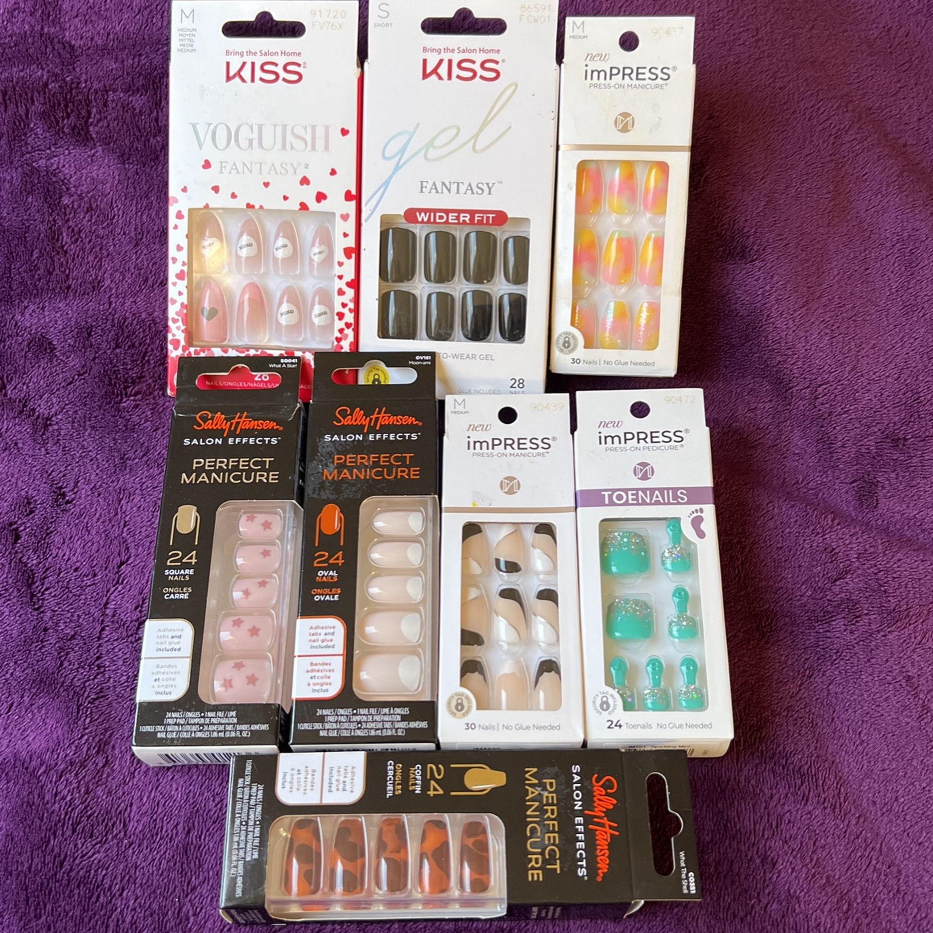 Sally Hansen Or Impress Or Kiss Press On Nails