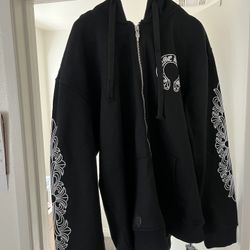 CHROME HEARTS, ZIP UP HOODIE