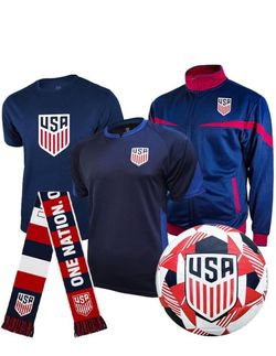 USA fan pack - Jacket, Shirt, Jersey, Scarf & Ball