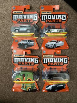 Matchbox Moving Parts Lot