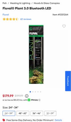 Fluval plant 3.0 24-34in 32W