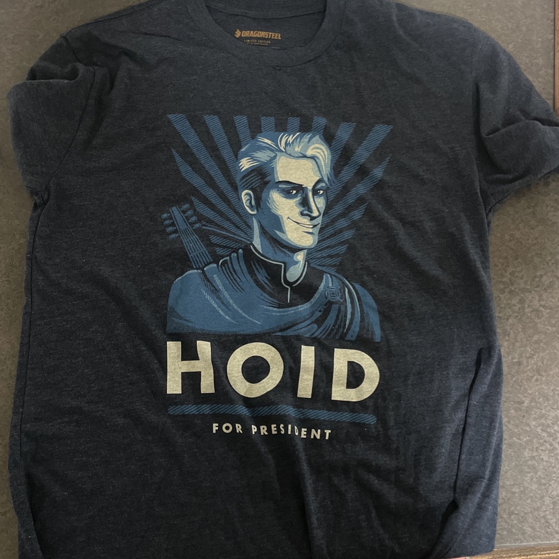 New Brandon Sanderson Hoid For President Kickstarter Shirt