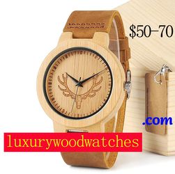 Casual Style Wooden Quartz Watch | Japanese MIYOTA Movement | Waterproof Design | Natural Decorative Wristwatch