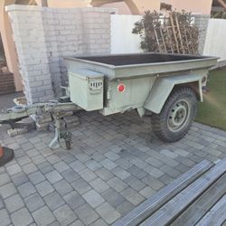 1968 M416 Military Jeep Trailer