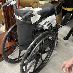 NEW WHEELCHAIR - With Leg Extensions