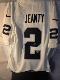 Ashton Jeanty Autographed Raiders Jersey