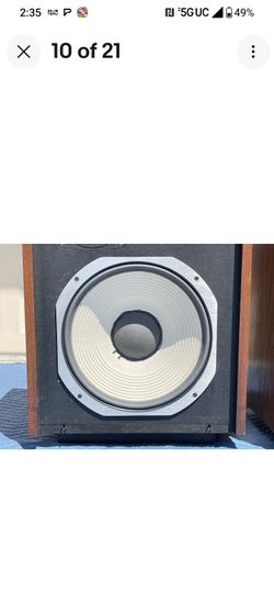 JBL C56 Dorian vintage speakers Walnut