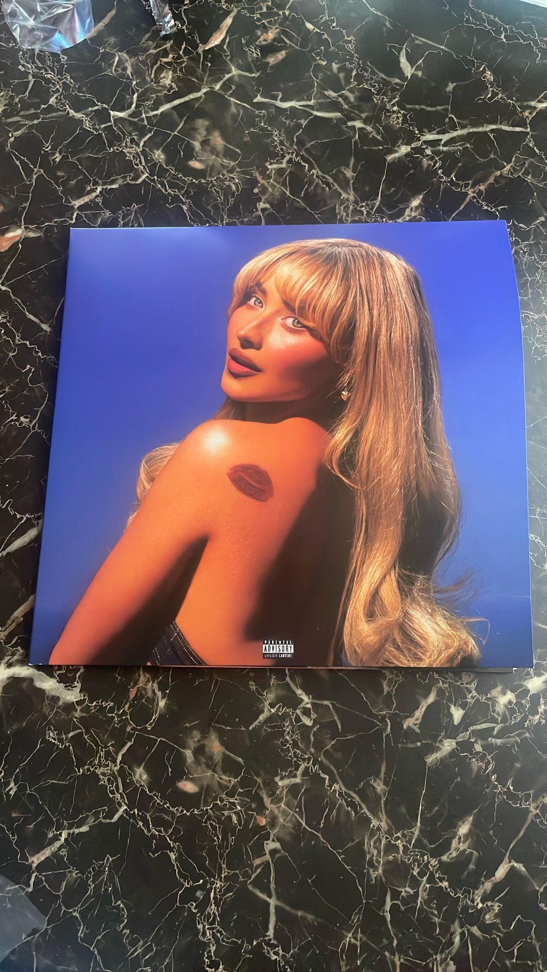 Short N Sweet Sky Blue Marbled Pressing