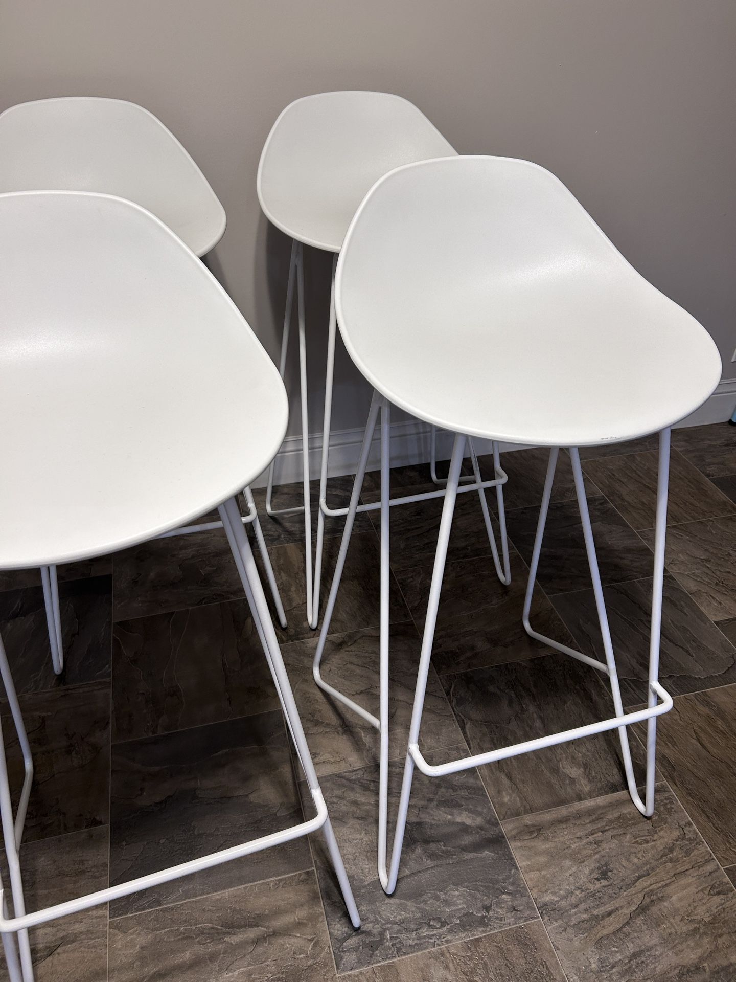 White Bar Stools