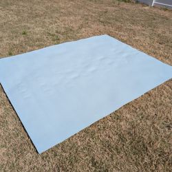 Large Vinyl Play Mat / Baby Play Rug – 6 ft x ~8 ft – Great Condition