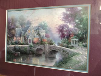 Thomas Kinkade "Lamplight Manor"