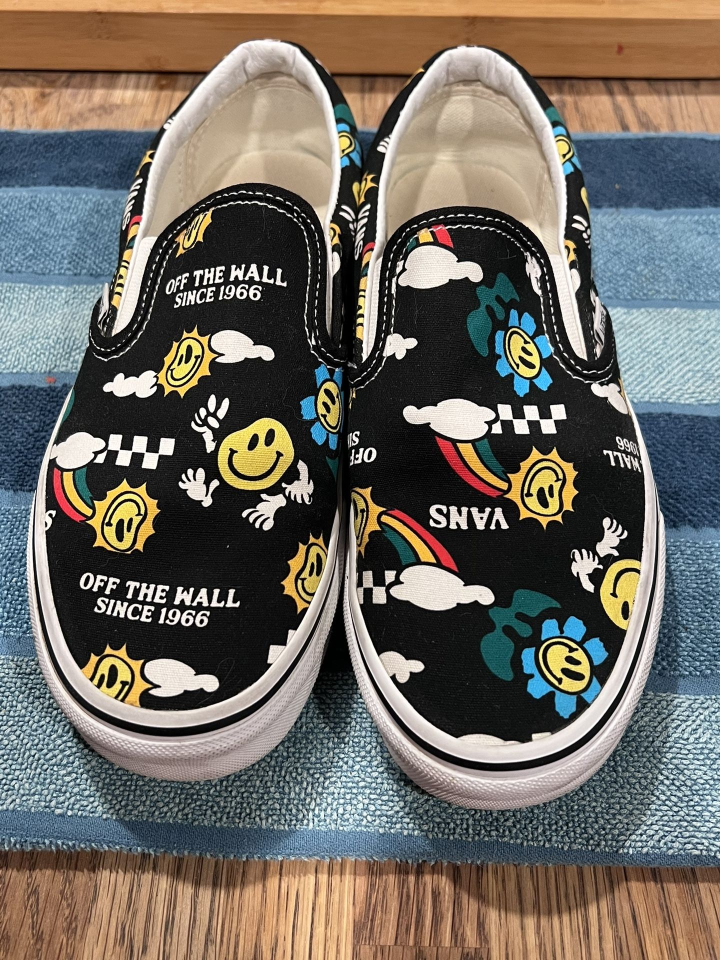 Vans Off The Wall Since 1966 Slip Ons Shoes