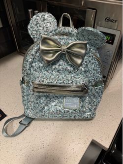 Loungefly sequin mini backpack