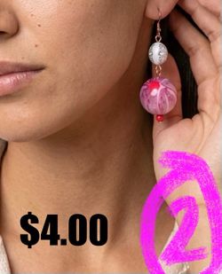 Beaded Dangle Drop Earrings