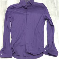 Purple Express Dress Shirt - Medium - Check My Other Ads For More Dress Shirts