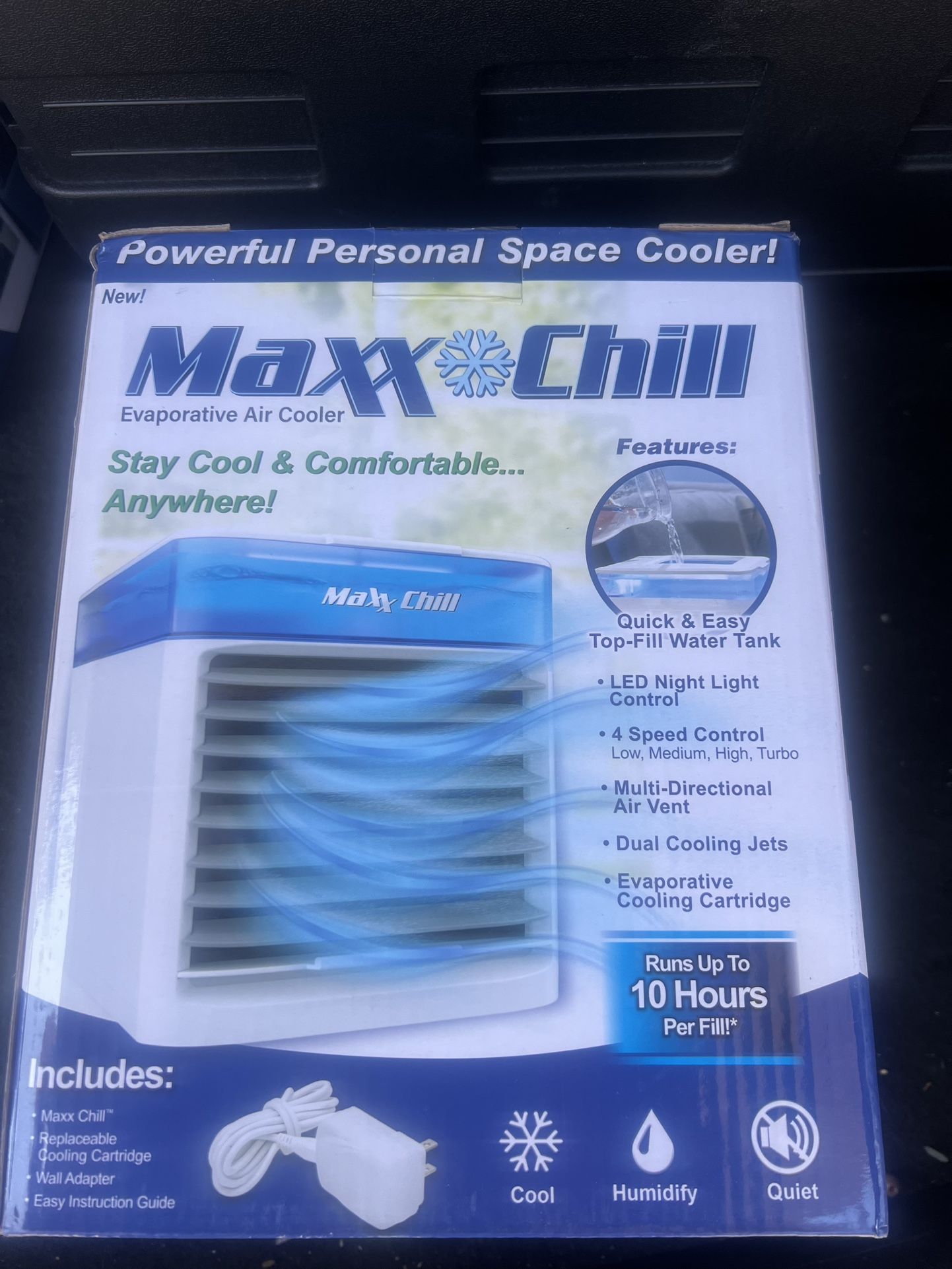 Max Chill  stay cool anywhere