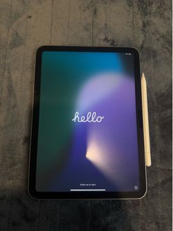 Apple iPad 10th Gen 64GB Silver Wi-Fi Bundle – Apple Pencil USB-C + Case + Screen Protector