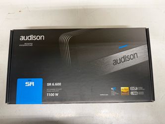 Audison SR 6.600 6-Channel Class D Amplifier 140W x4 + 185W x2 at 2 Ohms