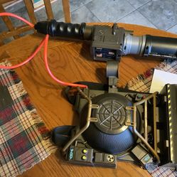GHOSTBUSTERS Proton Pack Backpack Projector Mattel 2016 Cosplay Costume -TESTED-