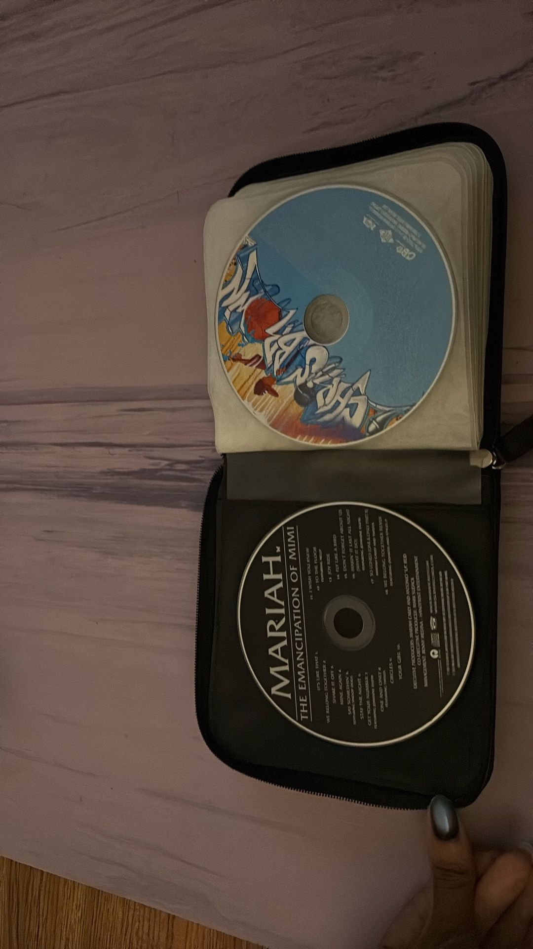 Millennial 2000s CDs (multiple artists) in Coach CD Pouch