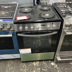 Frigidaire 24in electric coil stove 6 months Warranty 