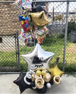 Balloons bouquet- Happy Birthday