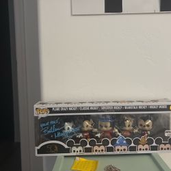 Signed Mickey Mouse Funko 50th Anniversary Amazon Exclusive 