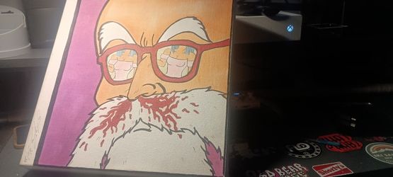 Dragon Ball Roshi Painting