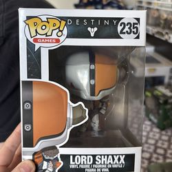 Unopened Destiny Lord Shaxx Funko 235