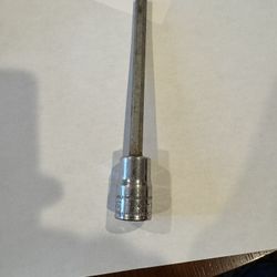 Snap-on Tools USA NEW Metric 1/2" Drive 8mm Hex Bit Chrome Socket Driver SAM8E