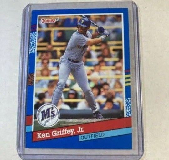 1991 Donruss Ken Griffey, Jr. Mariners Outfield Eddition
